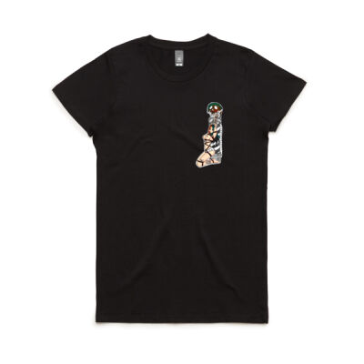 Ladies lacethebarber tee Thumbnail